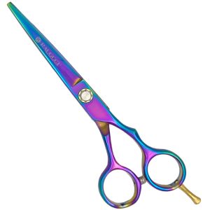 Tijeras Raugcci Línea Profesional Titanium Corte Deslizante Tornasol 6 Pulgadas