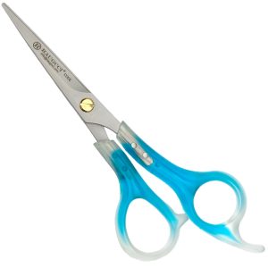 Tijeras Raugcci Corte Cool Azul translucida 5,5 Pulgadas
