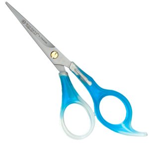 Tijeras Raugcci Corte XTreme 5,5 Pulgadas Azul Traslucida