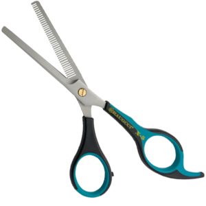 Tijeras Raugcci Entresacar Sencilla Verde "X5"