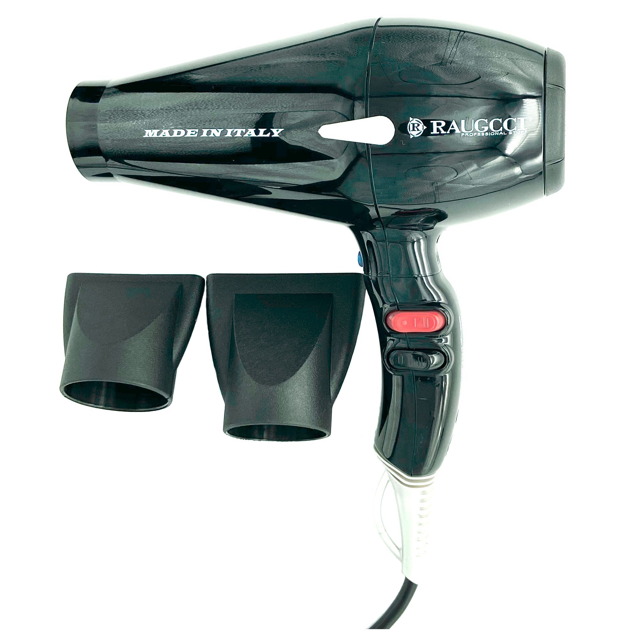 Secador RAUGCCI Profesional Italiano Negro