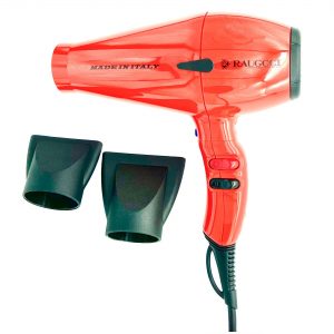 Secador RAUGCCI Profesional Italiano Rojo
