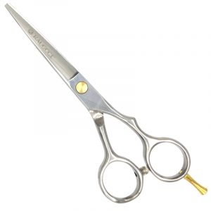 Tijeras Raugcci Línea Profesional Titanium Corte Deslizante Plateada 5 Pulgadas