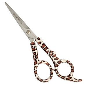Tijeras Raugcci Leopard de Corte Microdentada